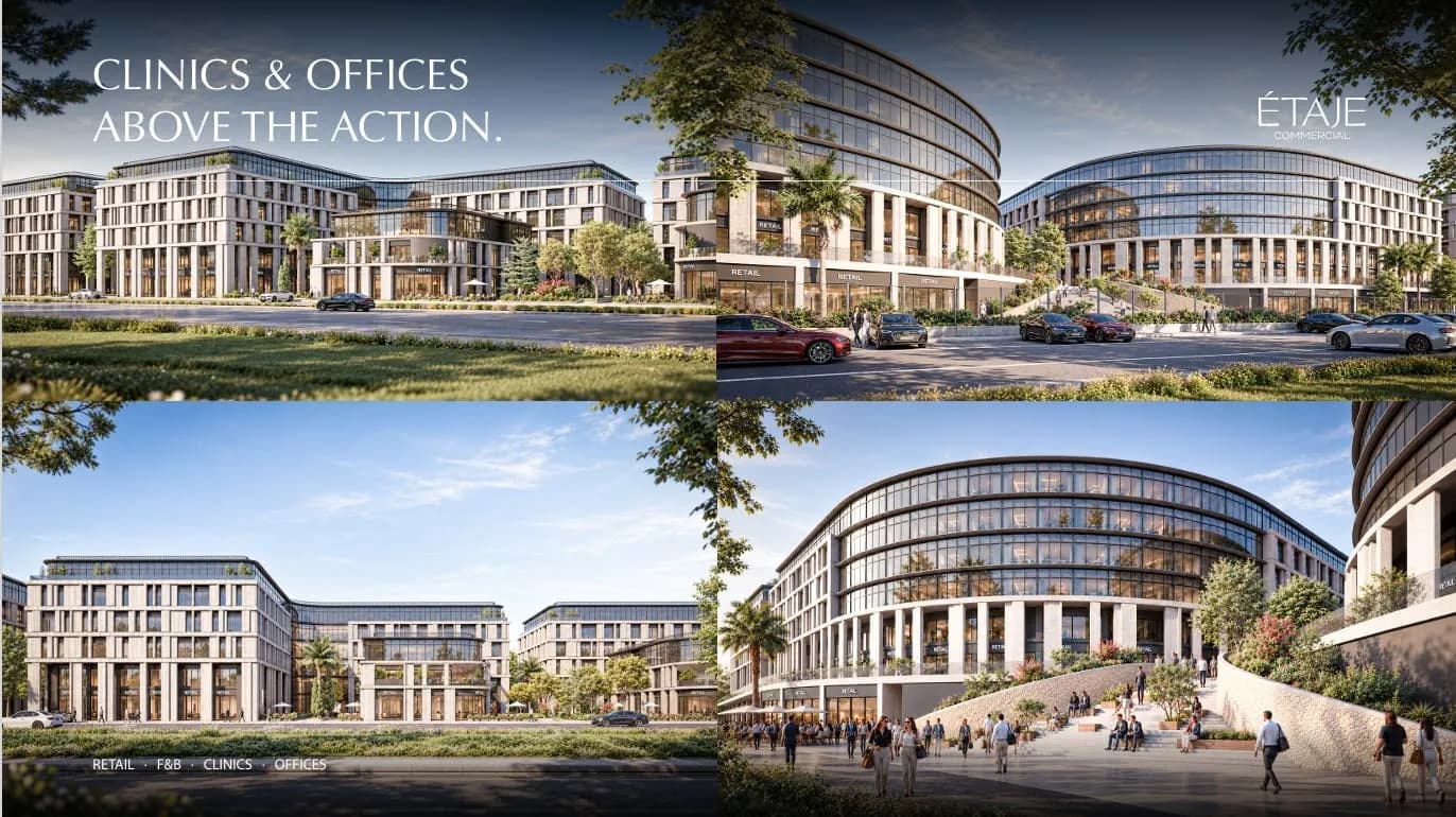 ÉTAJE Commercial architectural view 1 from the supplied launch image